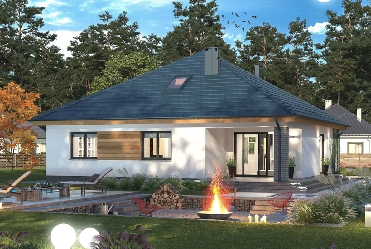 nhà vườn hiện đại