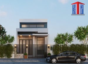 Mẫu nhà phố 1 tầng đẹp hiện đại
